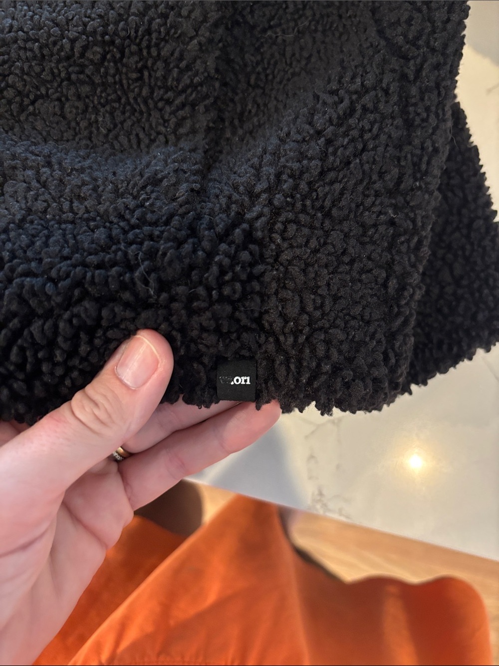 Vuori Black Sherpa Zip Jacket - Women - Picture 5 of 6